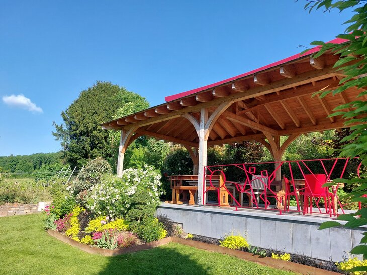 Loisirs Au jardin, inauguration d’une nouvelle Sculpture 5 mètres long