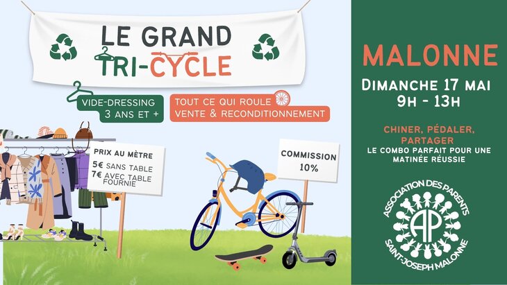 Loisirs Le Grand tri-cycle - vide-dressing bourse vélos réunis