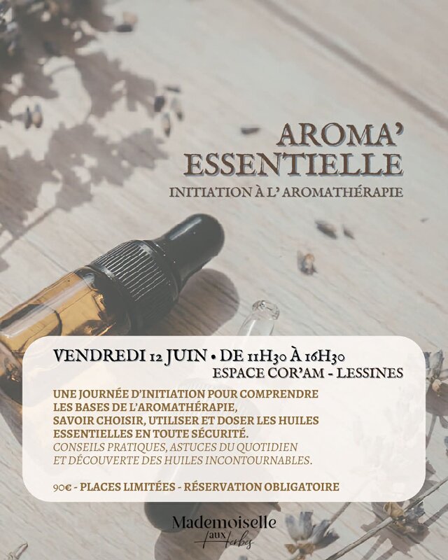 Stages,cours Initiation l aromathérapie. Aroma Essentielle