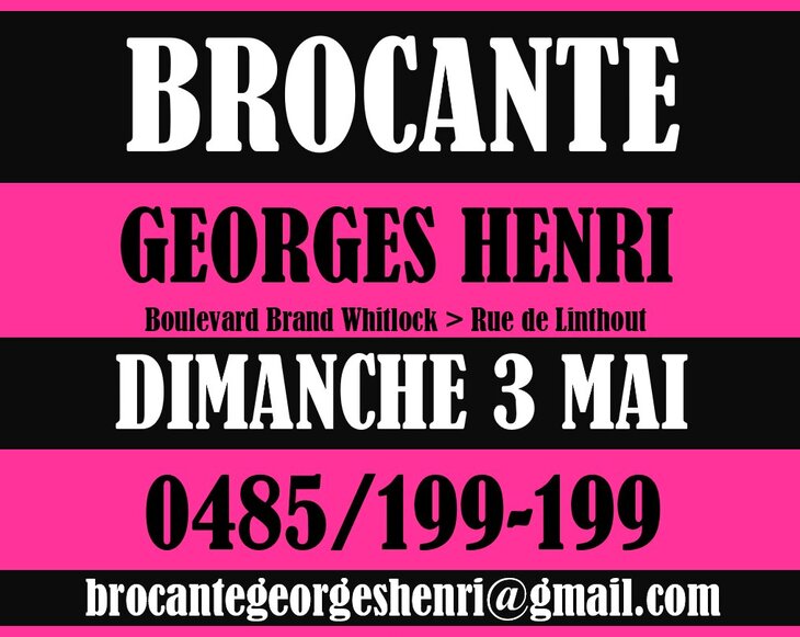  Brocante Haut Georges Henri