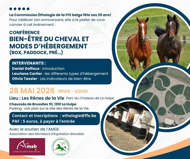 Conférences Bien-être Cheval Mode d Hébergement