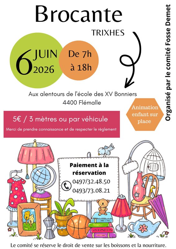 Brocante annuelle Trixhes