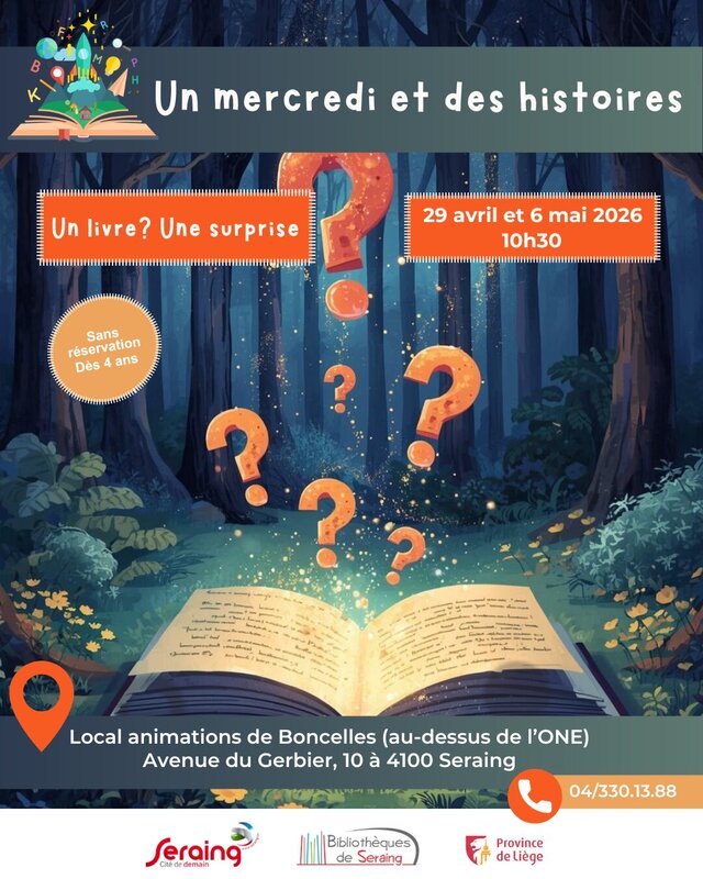 Spectacles Un mercredi des histoires