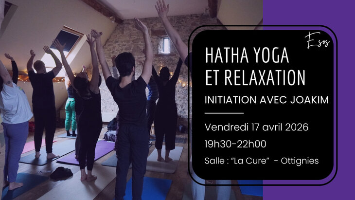 Stages,cours Atelier découverte hatha yoga relaxation