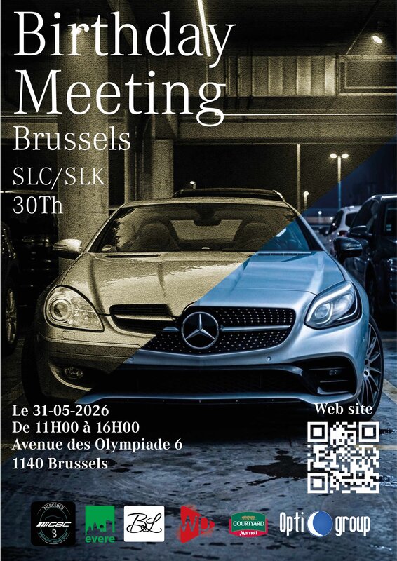 Expositions Concentration voitures Mercedes - 30th birthday metting