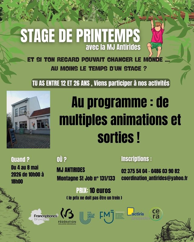 Stages,cours Stage la l Antirides