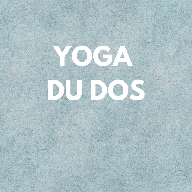 Stages,cours Yoga dos