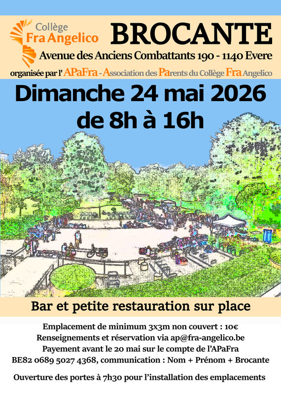  Brocante Collège Angelico