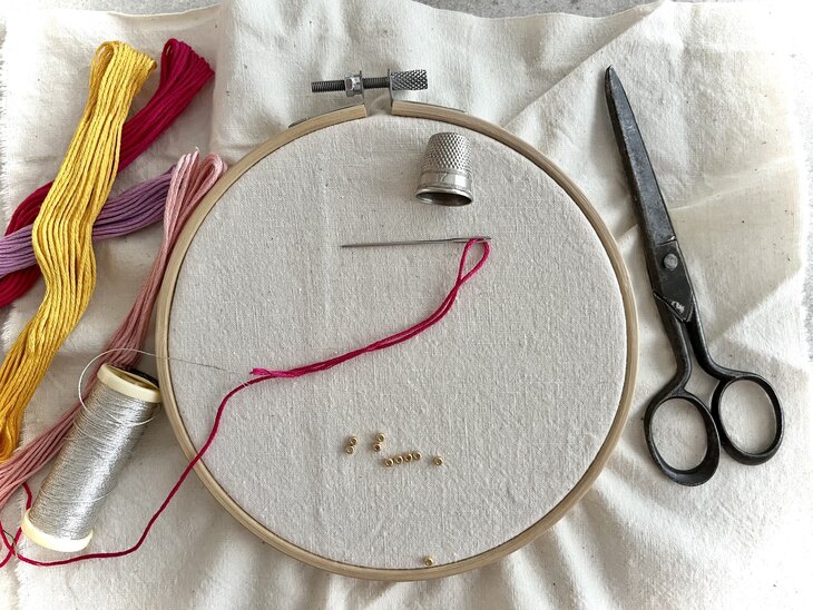 Stages,cours Atelier broderie (Initiation)