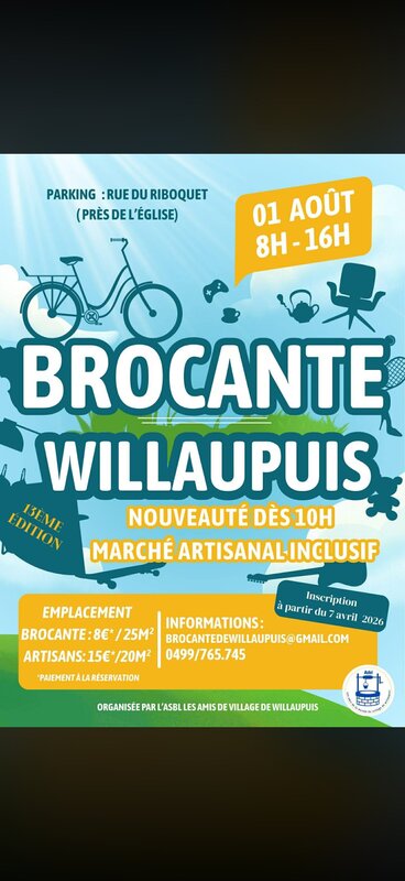  13e Brocante dans village