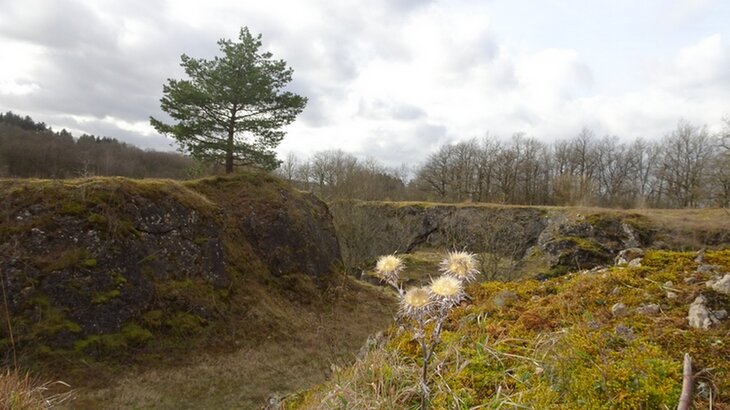 Loisirs La carrière marbre rouge d Agimont, endroit insolite fascinant