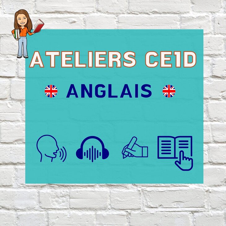Stages,cours Ateliers Ce1d - anglais