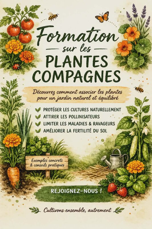 Stages,cours Formation : Plantes compagnes