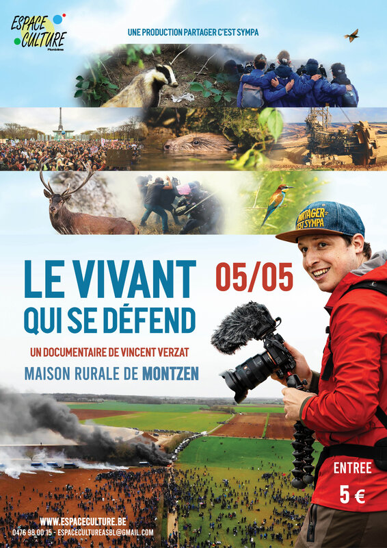 Spectacles Projection film documentaire   vivant se défend  