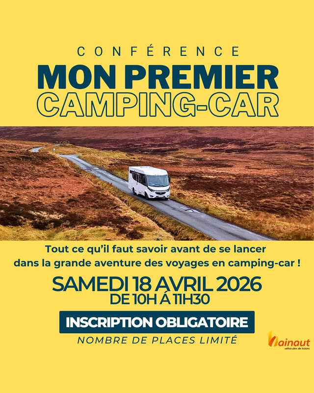 Conférences Conférence  Mon premier camping-car 