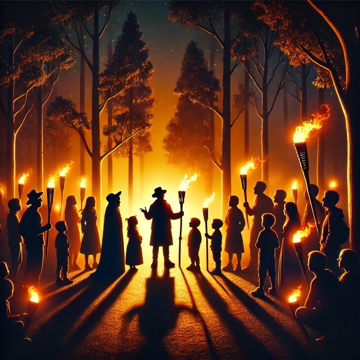 Loisirs Balade flambeaux