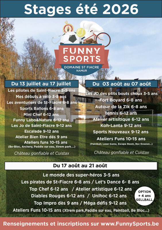 Stages,cours Funny Sport stage