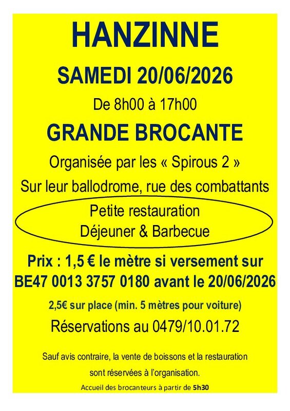  Brocante Hanzinne Spirous 2