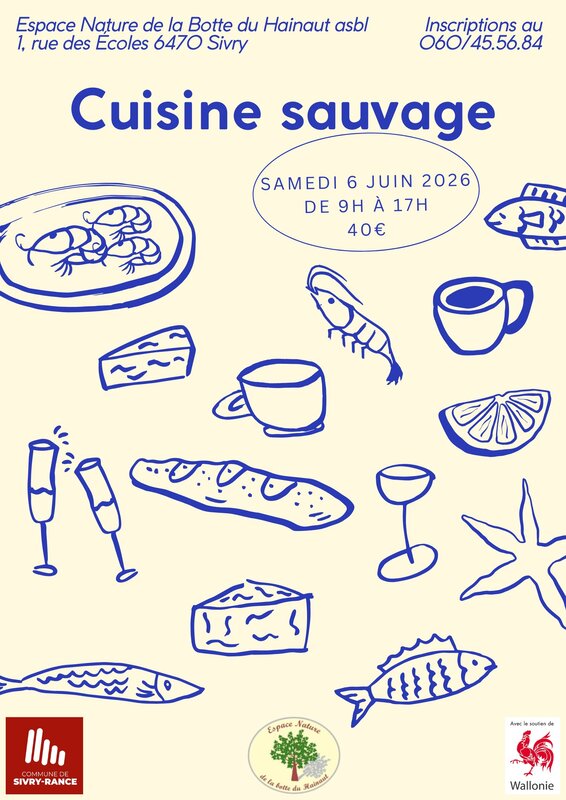 Stages,cours Cuisine sauvage