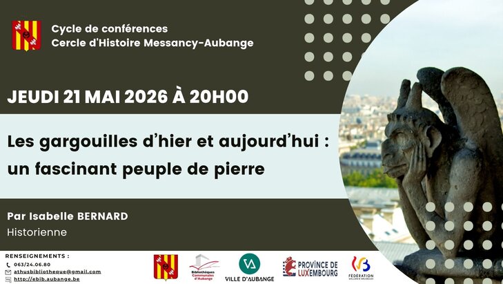 Conférences Conférence | Les gargouilles d hier aujourd hui 