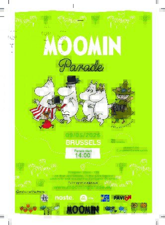 Loisirs Moomin parade