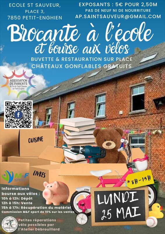  Brocante l école Sauveur