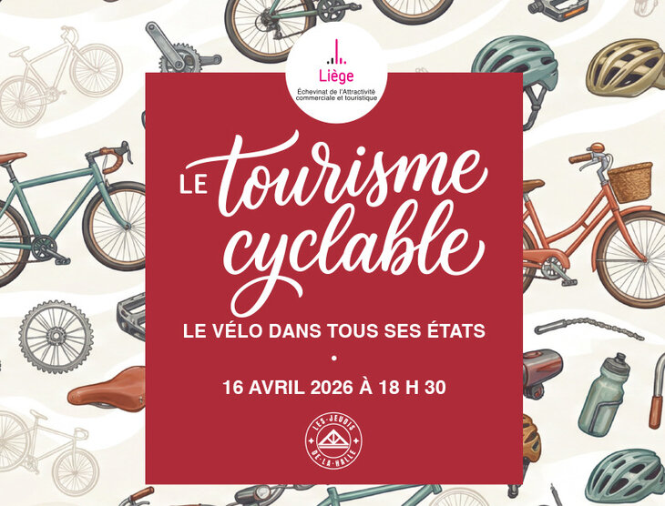 Conférences Le tourisme cyclable - jeudis la Halle