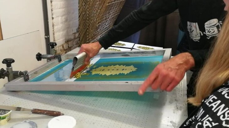 Stages,cours Initiation la sérigraphie