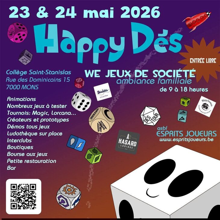 Loisirs Happy Dés, Week-end jeux société