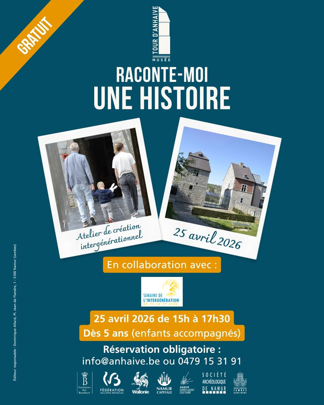 Stages,cours Atelier  Raconte une histoire  Musée la Tour d Anhaive