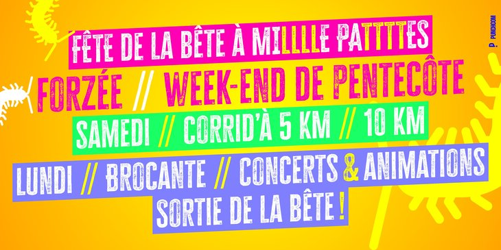  Fête la Bête mille pattes