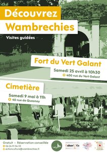 Loisirs [Visite guidée] cimetière Wambrechies : Toute histoire !