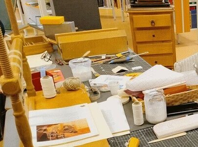 Stages,cours Atelier  reliure 