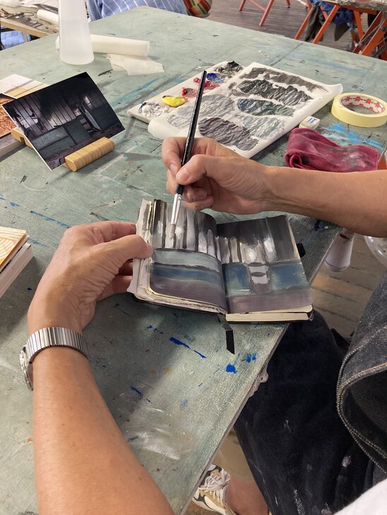 Stages,cours Acrylique quotidien