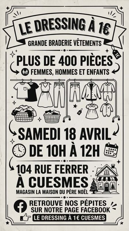 Loisirs Grande braderie tout 1 euros