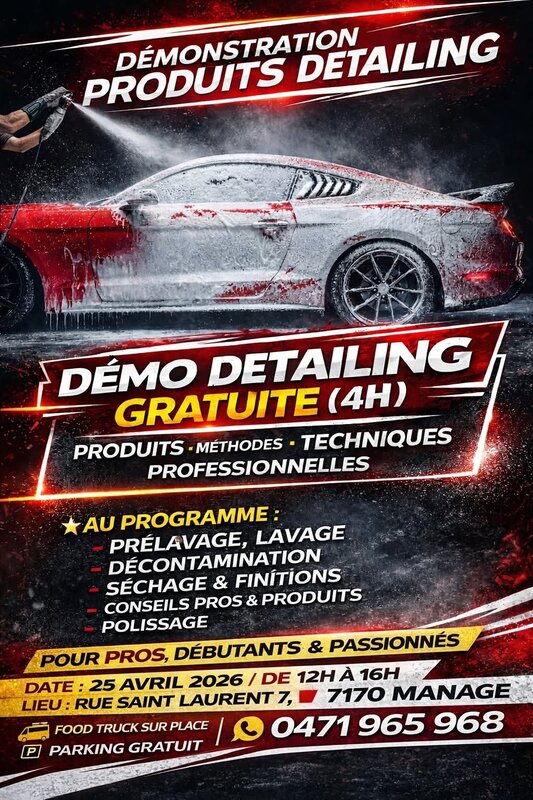 Loisirs Démo Detailing Gratuite (4H)