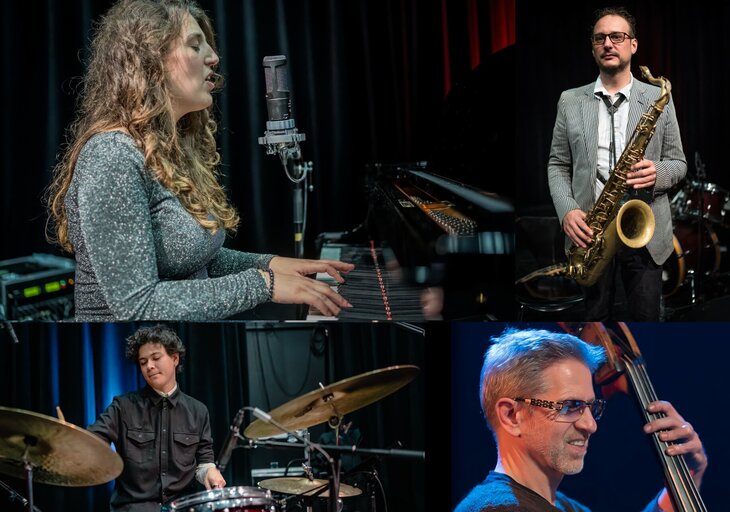 Concerts Amato Foliez quartet Tribute Ella Fitzgetzald, Stevie Wonder, Aretha Franklin