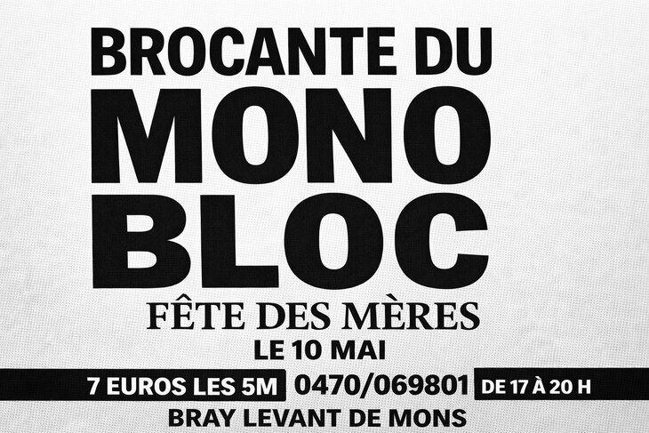  Brocante Monobloc