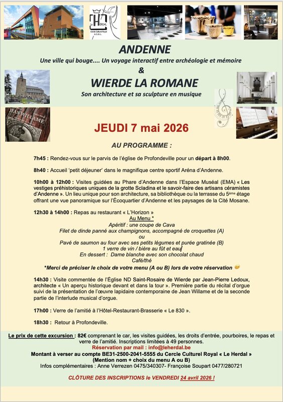 Spectacles Excursion culture découverte