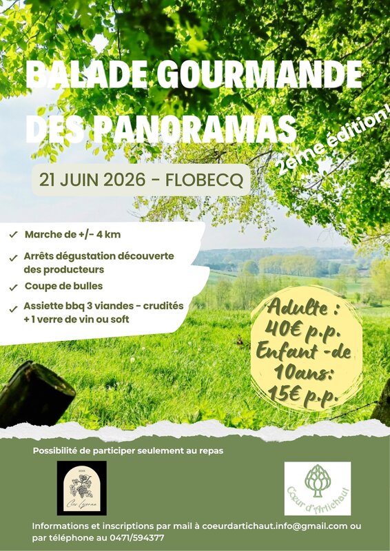 Loisirs Balade gourmande panoramas - 2ème édition