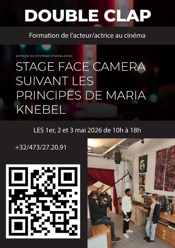 Stages,cours Stage face caméra suivant principes Maria Knebel