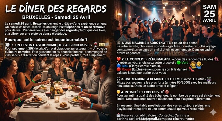 Soirées Le Dîner regards