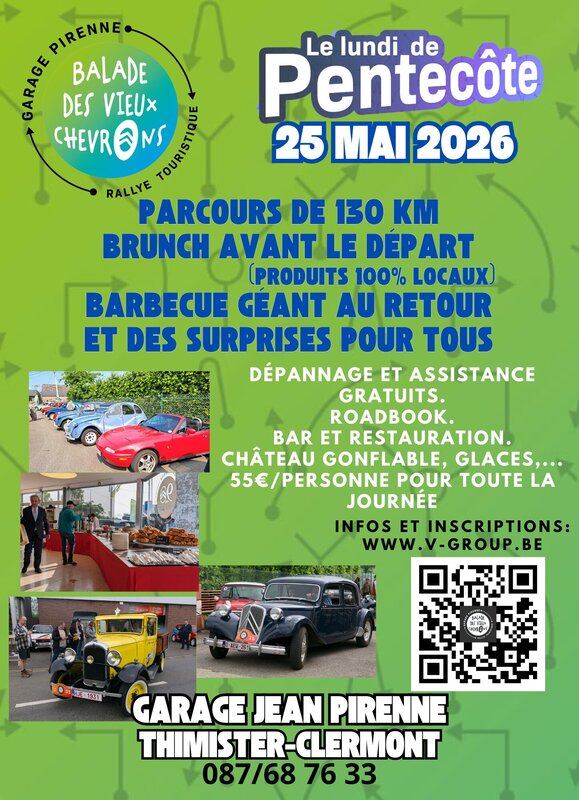 Loisirs Rallye touristique - 3ème balade vieux chevrons