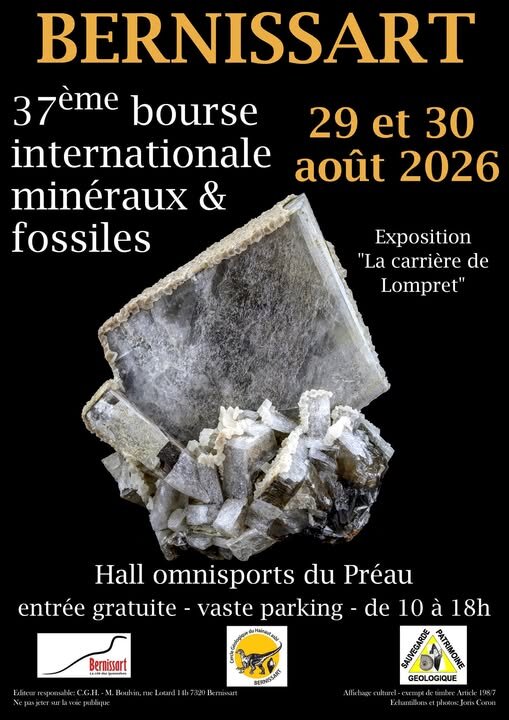 Loisirs Bourse Minéraux, Fossiles