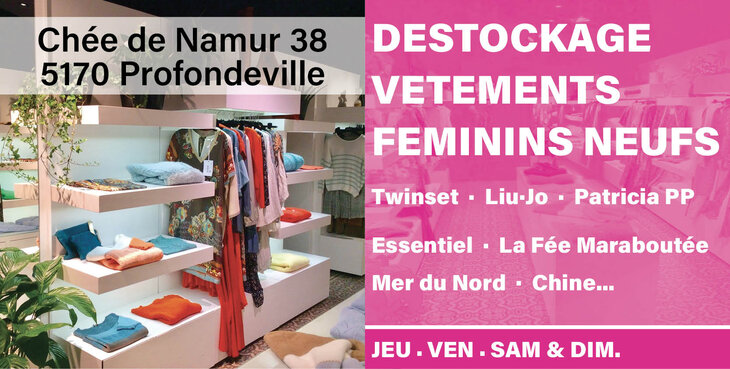 Loisirs Déstockage vêtements féminins