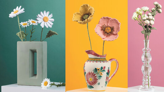 Stages,cours Crochet fleurs - Créez votre fleur crochet