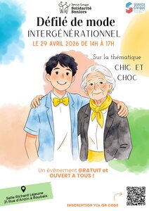 Spectacles Défilé mode intergénérationnel
