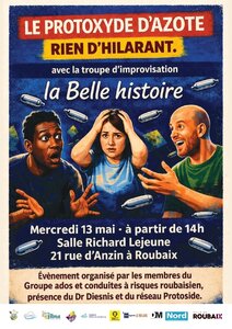 Spectacles Le protoxyde d azote, rien d hilarant (théâtre d improvisation)