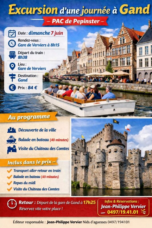 Excursions, séjours Excursion Gand