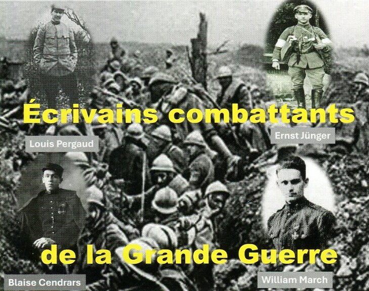 Conférences Conférence: Ecrivains combattants la Grande Guerre Philippe Gruslin